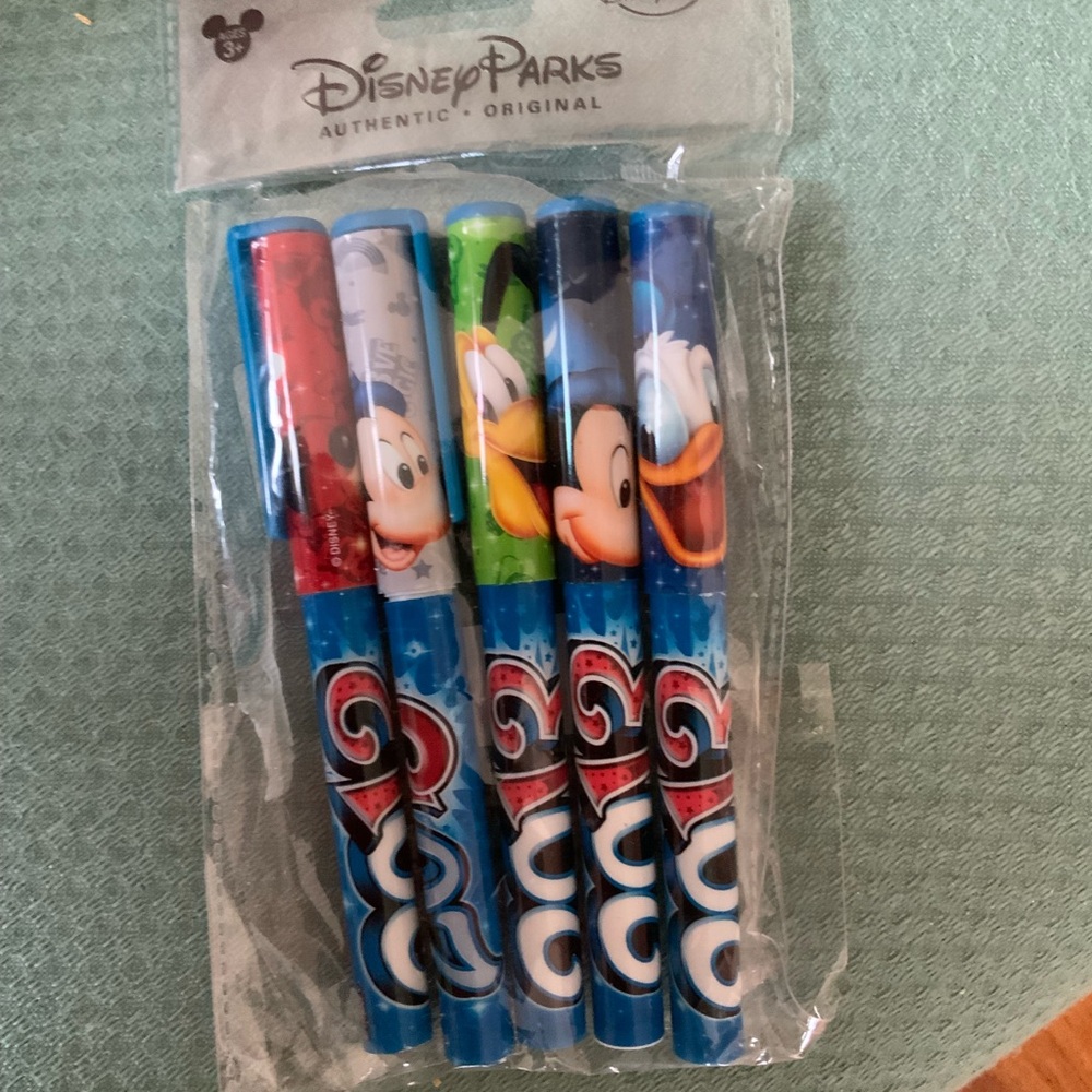 Disney BALL POINT PENS. SET OF 5
